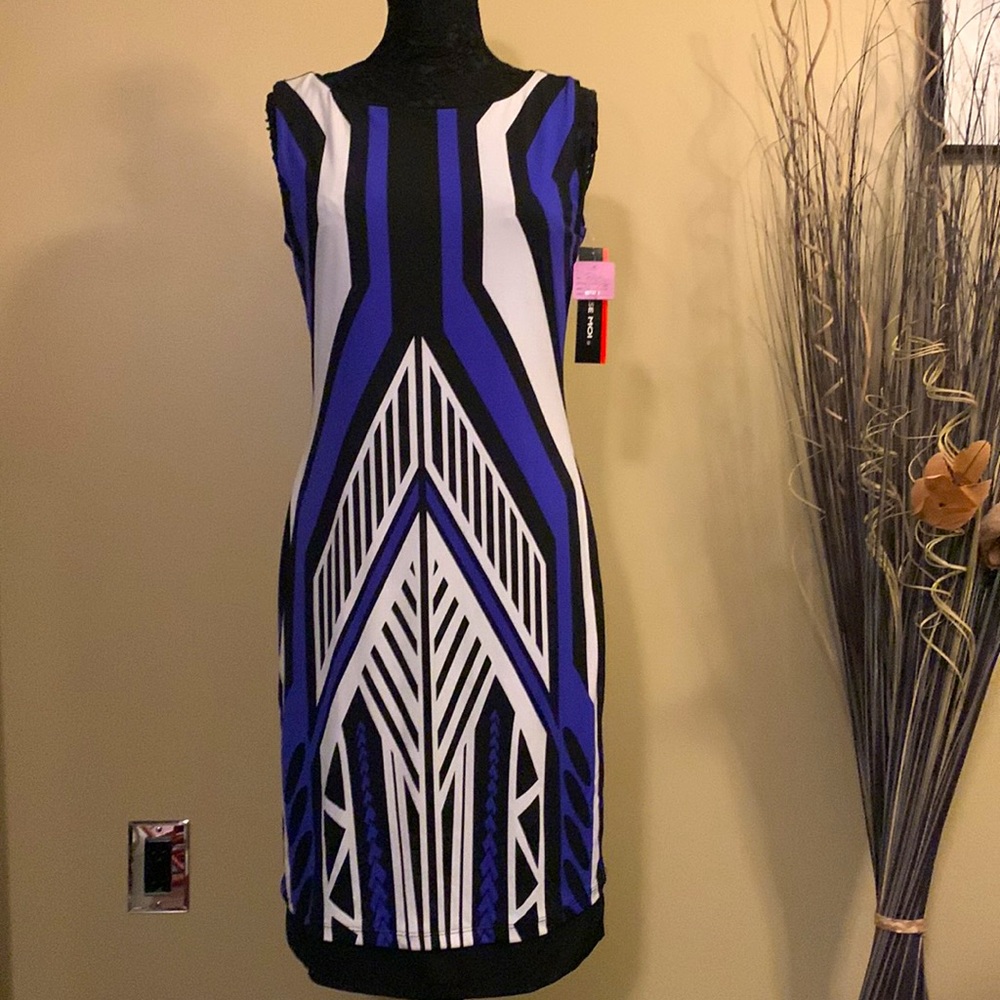 Tribal royal reversible dress NWT